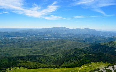 Fototapeta premium Paisaje desde Amboto 