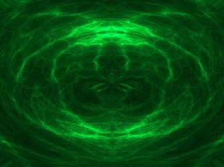 Abstract astral green graphic digital empty background
