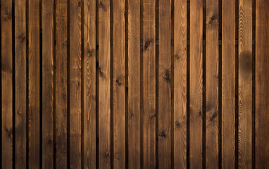 Brown natural massive wood planks