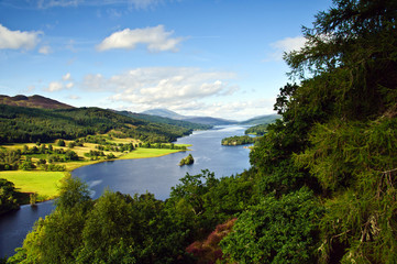 Fototapeta premium Scotland - Loch Tummel