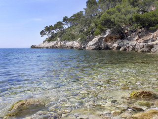 plage de port d'alon, méditérranée