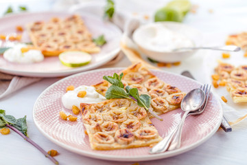 Bananen kuchen (selbstgebacken)