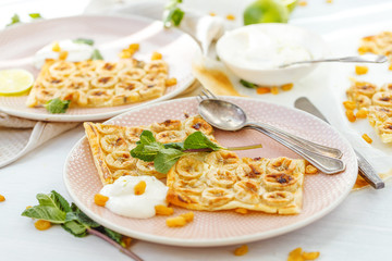 Bananen kuchen (selbstgebacken)