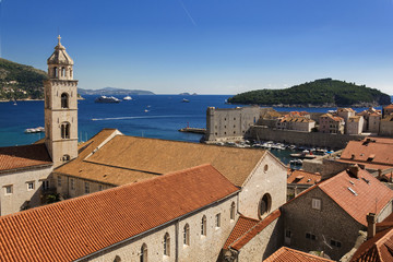 Dubrovnik Old Town view from City Walls © ewelinaf