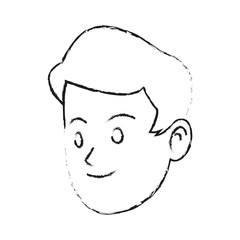 happy handsome young man icon image vector illustration design 