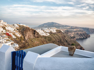 View of Santorini island © smoxx