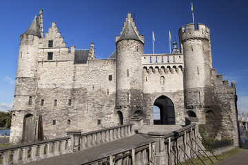 Fototapeta premium Het Steen Castle