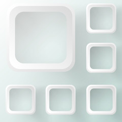 Business template or cover with squares