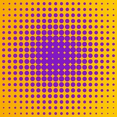 Abstract creative concept vector comic pop art style blank, layout template with clouds beams and isolated dots pattern on background. For sale banner, empty bubble, illustration halftone book design