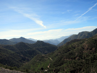 Bergwelt im Landschaftspark Parque Rural del Nublo bei Ayacata