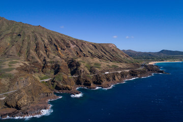 Aerial Oahu Hawaii