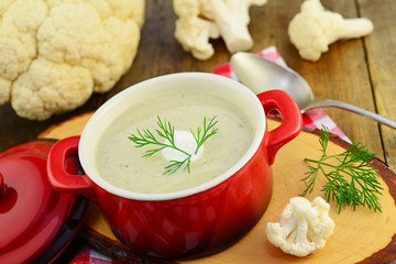 Blumenkohlsuppe