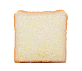 Bread isolated on white background.