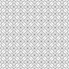 Repeating geometric linear grid. Seamless vector pattern.