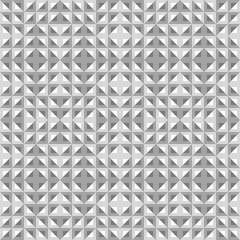 Tribal grey triangular seamless geometric vector pattern