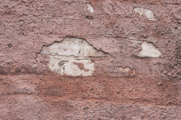 wall of white brick