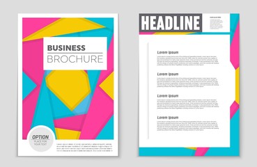 Abstract vector layout background set. For art template design, list, front page, mockup brochure theme style, banner, idea, cover, booklet, print, flyer, book, blank, card, ad, sign, sheet,, a4.