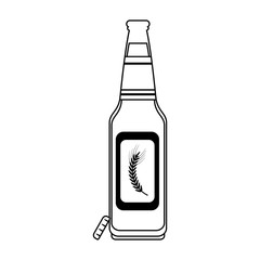 beer bottle  icon image vector illustration design 