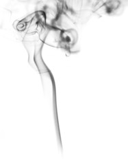 Fototapeta premium Smoke background. Abstract smoke on white background.