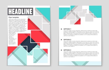 Abstract vector layout background set. For art template design, list, front page, mockup brochure theme style, banner, idea, cover, booklet, print, flyer, book, blank, card, ad, sign, sheet,, a4