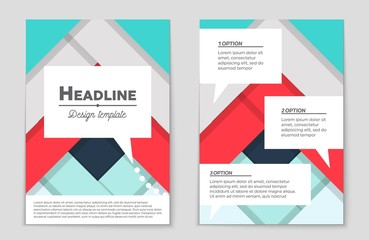 Abstract vector layout background set. For art template design, list, front page, mockup brochure theme style, banner, idea, cover, booklet, print, flyer, book, blank, card, ad, sign, sheet,, a4