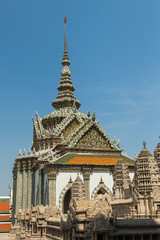 Fototapeta premium Phra Sawet Kudakhan w świątyni Szmaragdowego Buddy (Wat Phra Kaew), kompleks Grand Palace, Bangkok, Tajlandia