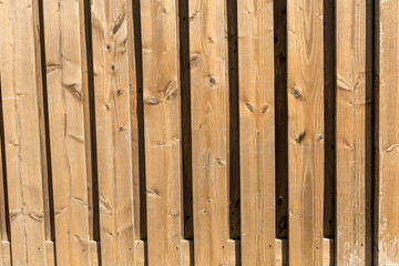 Hintergrund, vertikal ausgerichtete Holzbretter mit Struktur, holzfarben