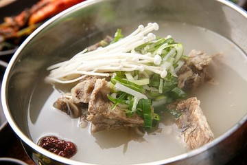 galbitang. Short Rib Soup.