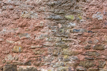 Backstein Hintergrund rot, strukturiert