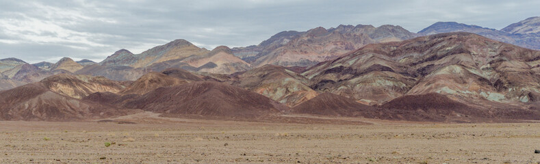 Geologic formations at Death Valley National Park