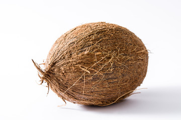 Coconut isolated on white background
