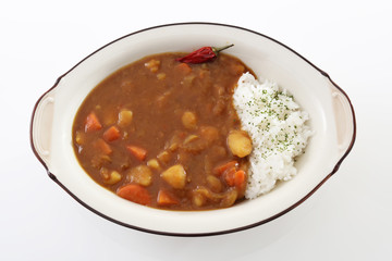 おいしそうなカレーライス
