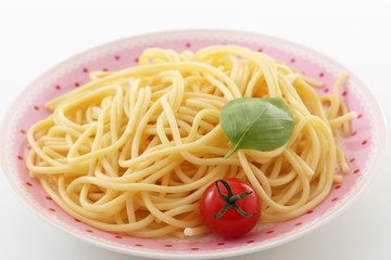 おいしそうなミートソーススパゲティ
