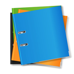 folder for papers. vector illustration