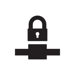 lock icon illustration