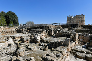 Ruins in Zippori NP, Israel