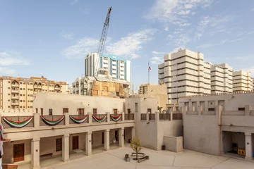 Cercles muraux Travaux détablissement Inner courtyard in Sharjah, UAE