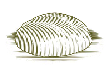 Woodcut Sourdough Loaf