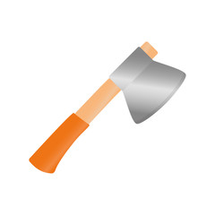 Axe construction tool icon vector illustration graphic design
