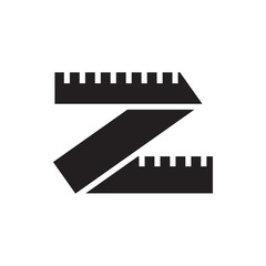 measure ruler icon illustration