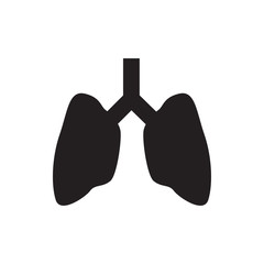 lungs icon illustration