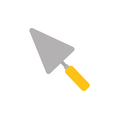 Spatula construction tool icon vector illustration graphic design