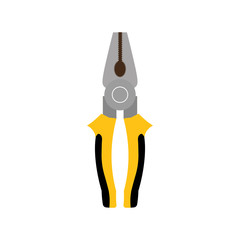 Plier construction tool icon vector illustration graphic design