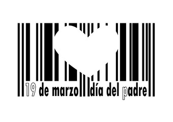 Obraz premium día del padre vintage 
