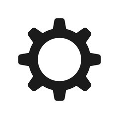 Gear machinery piece icon vector illustration graphic design