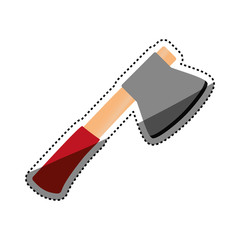 Axe construction tool icon vector illustration graphic design