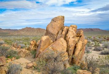 Spectacular Rock Formations at Joshua Tree