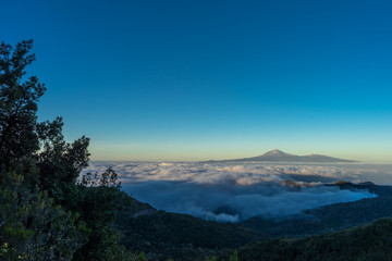 Teide, Vulkan Teide, Wolken, Teneriffa