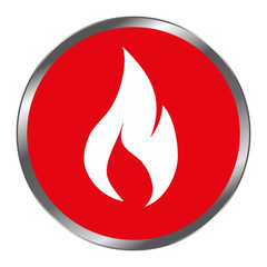 fire flame signal icon vector illustration design