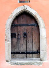 Ancient door. Passau. Austria